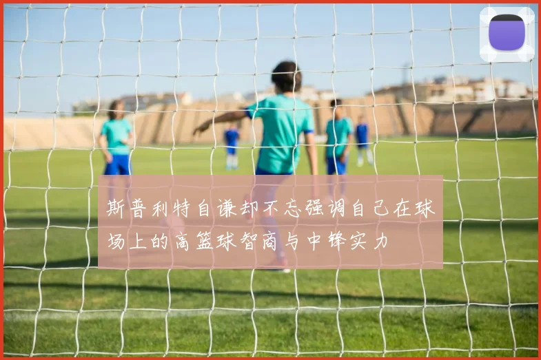 斯普利特自谦却不忘强调自己在球场上的高篮球智商与中锋实力